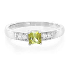 Anello in argento con Tormalina