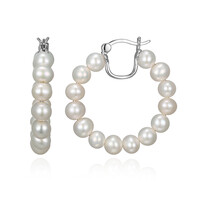 Orecchini in argento con Perla di Acqua Dolce