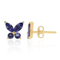 Orecchini in oro con Tanzanite