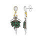 Orecchini in argento con Zircone (Gems en Vogue)