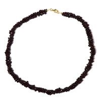 Collana in argento con Granato Mozambico