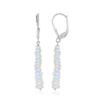 Orecchini in argento con Opale di Welo