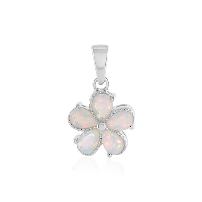 Ciondolo in argento con Opale di Welo