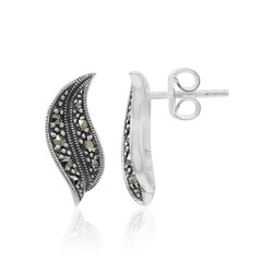 Orecchini in argento con Marcassite
