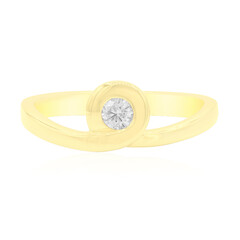 Anello in argento con Diamante I1 (G)