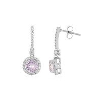 Orecchini in argento con Kunzite