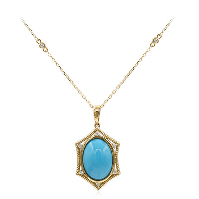 Collana in oro con Turchese Sleeping Beauty (CIRARI)
