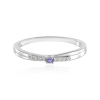 Anello in argento con Tanzanite