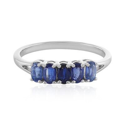 Anello in argento con Cianite