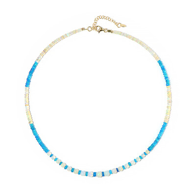 Collana in argento con Opale di Welo