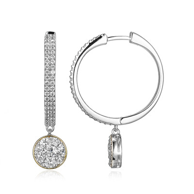 Orecchini in argento con Zircone