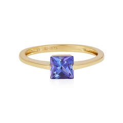 Anello in oro con Tanzanite AAA