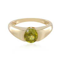 Anello in oro con Sfene