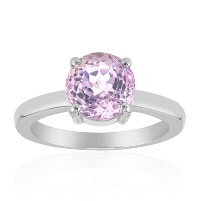 Anello in argento con Kunzite