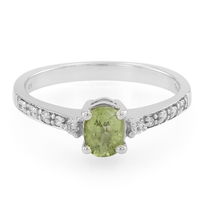 Anello in argento con Tormalina Paraíba