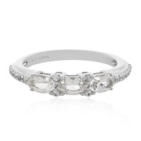 Anello in argento con Danburite