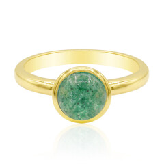 Anello in argento con Avventurina