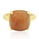 Anello in argento con Giadeite Miele (Annette)