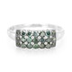 Anello in argento con Diamante Fancy