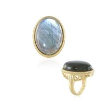 Anello in argento con Labradorite