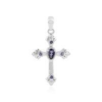 Ciondolo in argento con Iolite
