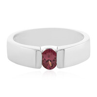 Anello in argento con Granato Malaya