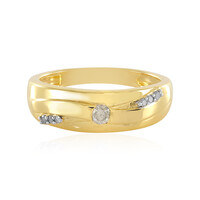 Anello in argento con Diamante I3 (J)