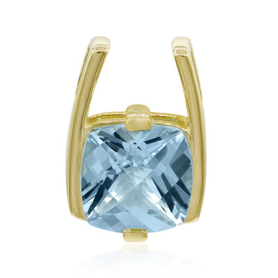 Ciondolo in oro con Topazio Blu Cielo (Adela Gold)