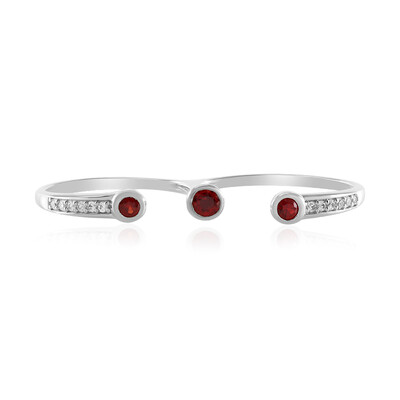 Anello in argento con Rubino Tanzania (de Melo)