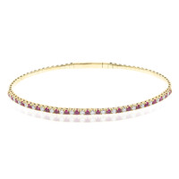 Bracciale in oro con Rubino Mozambico AAA (CIRARI)