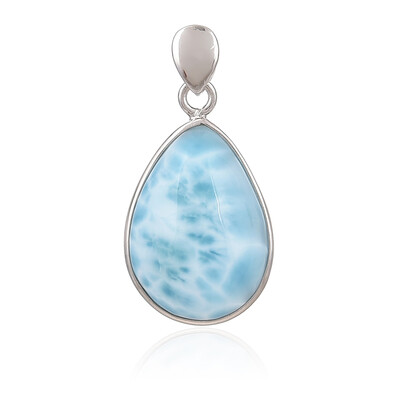 Ciondolo in argento con Larimar