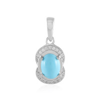 Ciondolo in argento con Turchese Sleeping Beauty