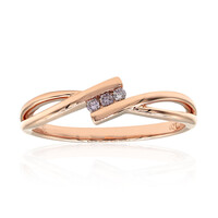 Anello in oro con Diamante Rosa d'Argyle I3 (Mark Tremonti)