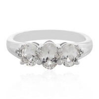 Anello in argento con Danburite