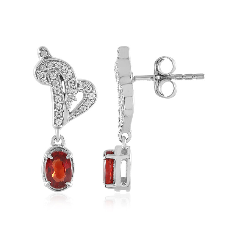 Orecchini pendenti in argento sterling massiccio 925 per le donne Orecchini pendenti in argento sterling massiccio 925 per le donne