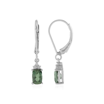 Orecchini in argento con Apatite Cromo