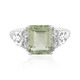 Anello in argento con Ametista Verde