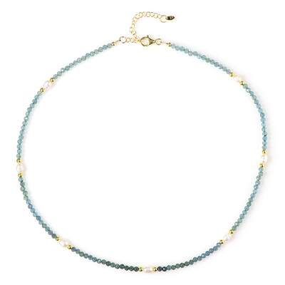 Collana in argento con Indicolite (Riya)