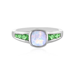 Anello in argento con Opale di Welo