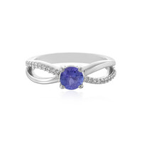 Anello in argento con Tanzanite