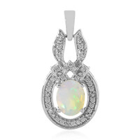 Ciondolo in argento con Opale di Welo