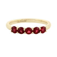 Anello in oro con Spinello Rosso (La Revelle)