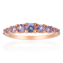 Anello in argento con Tanzanite