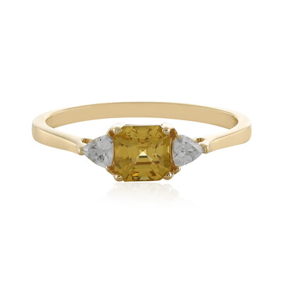 Anello in oro con Zircone Giallo (Adela Gold)