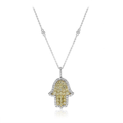 Collana in oro con Diamante Giallo SI2 (CIRARI)