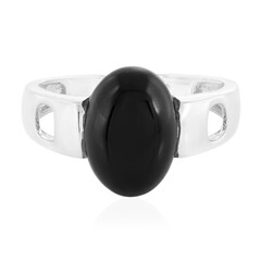 Anello da uomo in argento con Onice