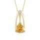 Collana in argento con Citrino