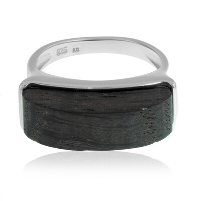 Anello in argento con Quercia Nera (dagen)