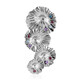 Ciondolo in argento con Rodolite (MONOSONO COLLECTION)