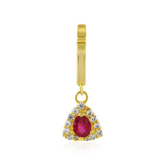 Ciondolo in argento con Rubino Bemainty